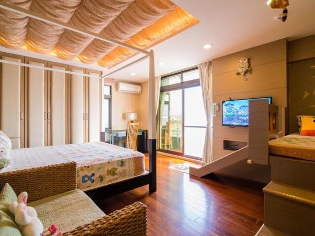宜人生活溜滑梯親子民宿 Easylife B&B Dongshan  Exteriér fotografie